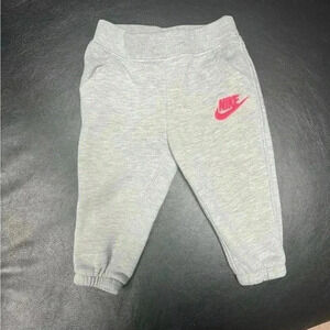 Girls Nike sweat pants 12 months